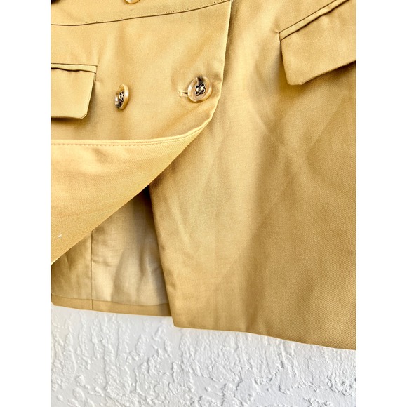 Nonchalant Label Parker Buttoned Wrap A-Line Mini Skirt Brown Women's Size XS - Picture 3 of 6